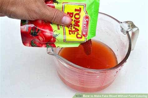 How to Make Fake Blood Without Food Coloring: 3 